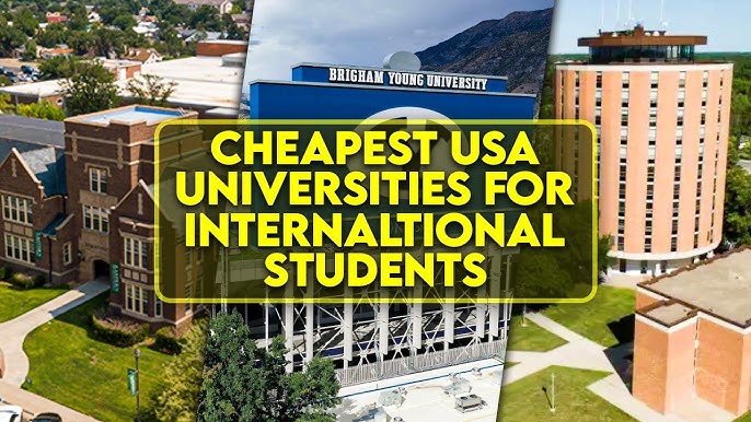 Most Affordable Universities for International Students